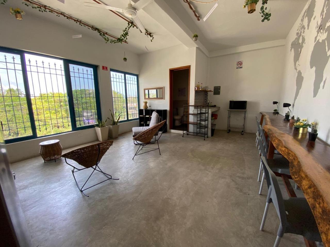 Hostal Del Jaguar 툴룸 외부 사진